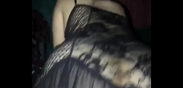 Amiga montando mi verga